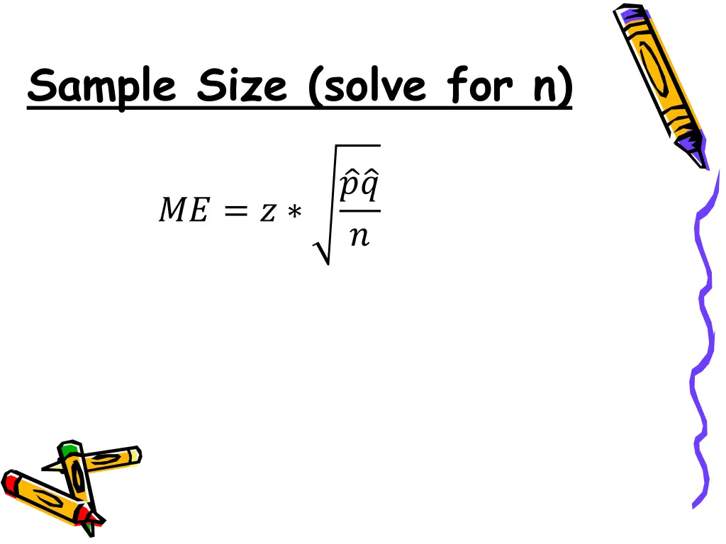 sample size solve for n
