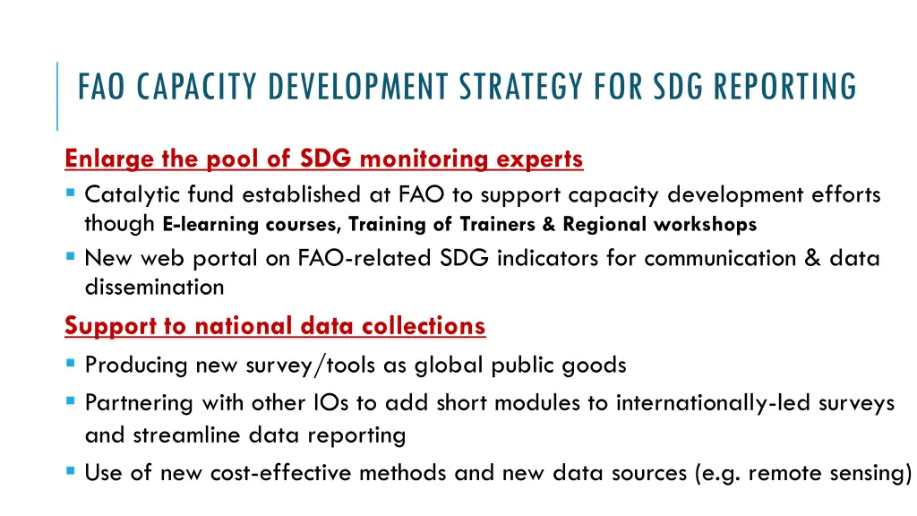fao capacity development strategy