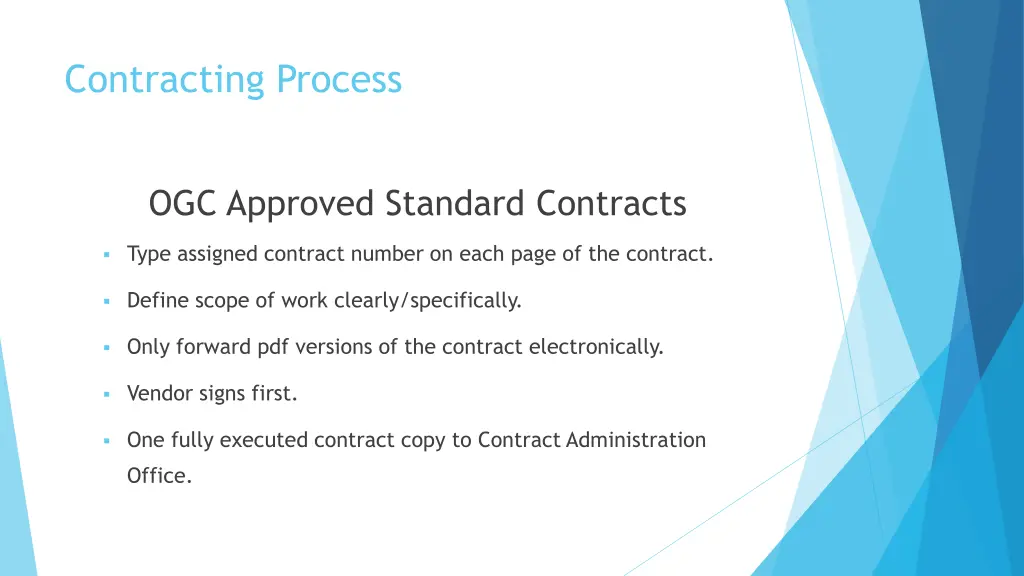 contracting process 2