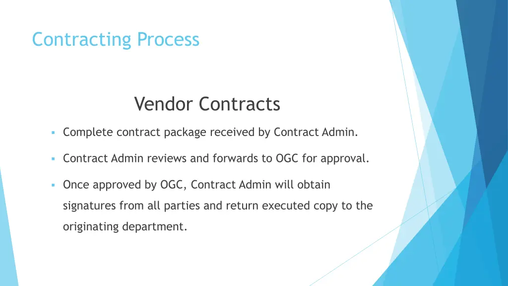 contracting process 3