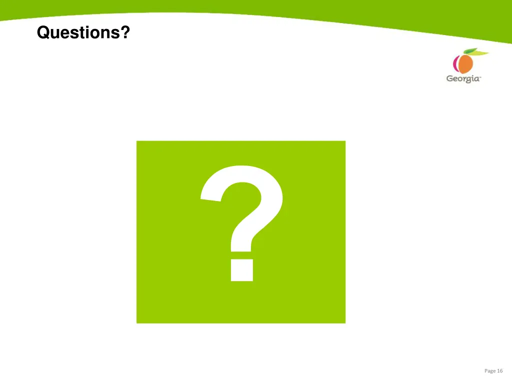 questions