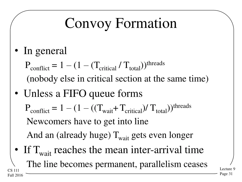 convoy formation