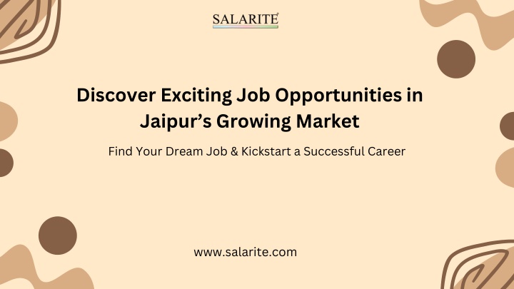 discover exciting job opportunities in jaipur