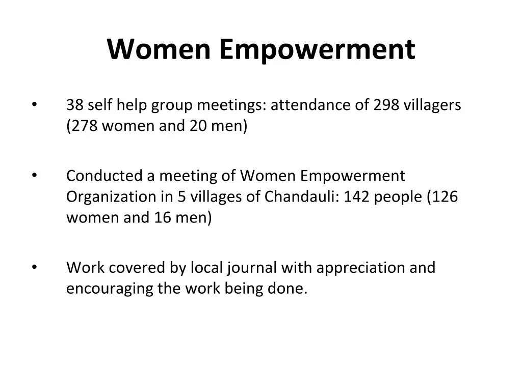 women empowerment