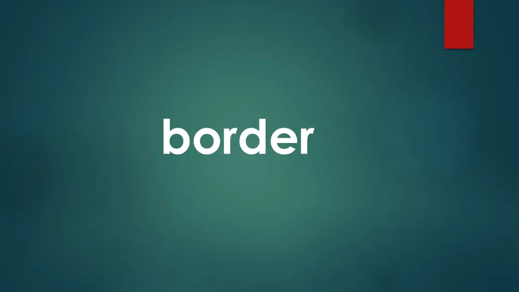 border