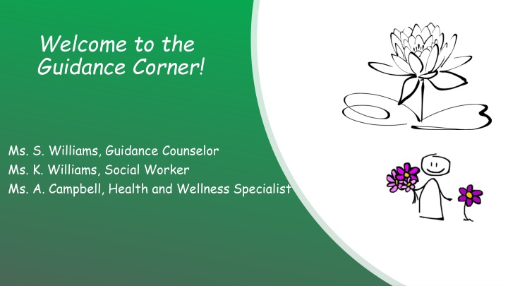 welcome to the guidance corner