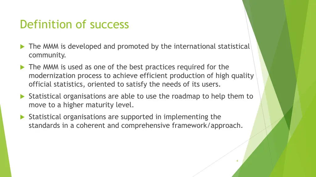 definition of success