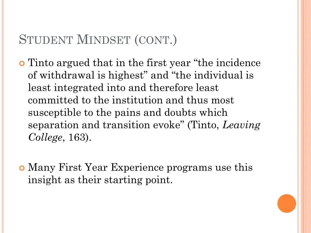 s tudent m indset cont