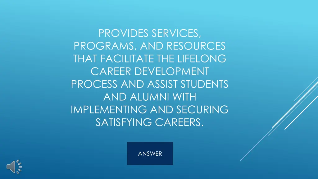 provides services programs and resources that