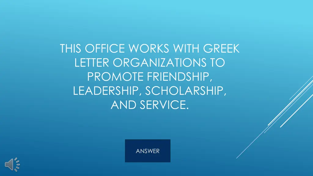 this office works with greek letter organizations