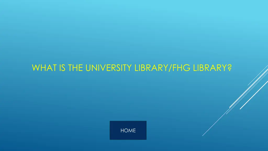 what is the university library fhg library