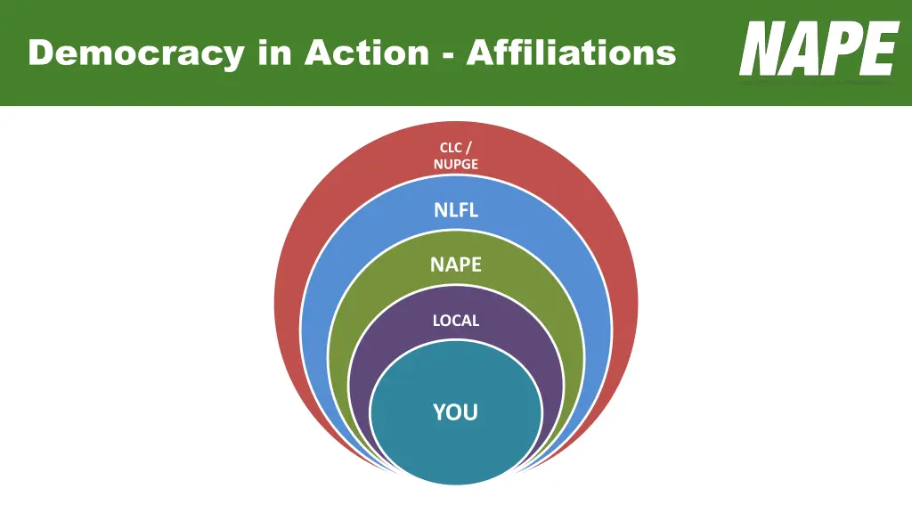democracy in action affiliations