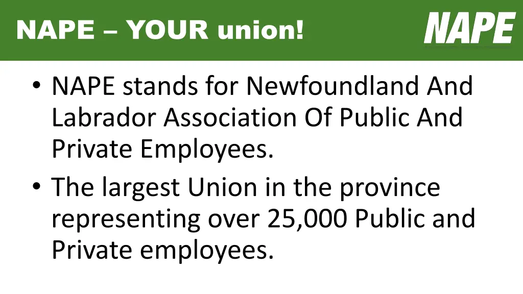 nape your union
