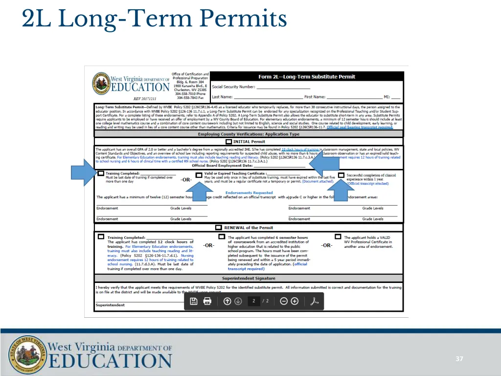 2l long term permits 1