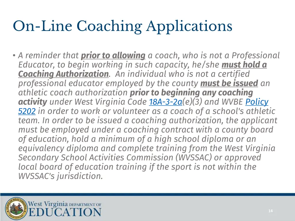 on line coaching applications