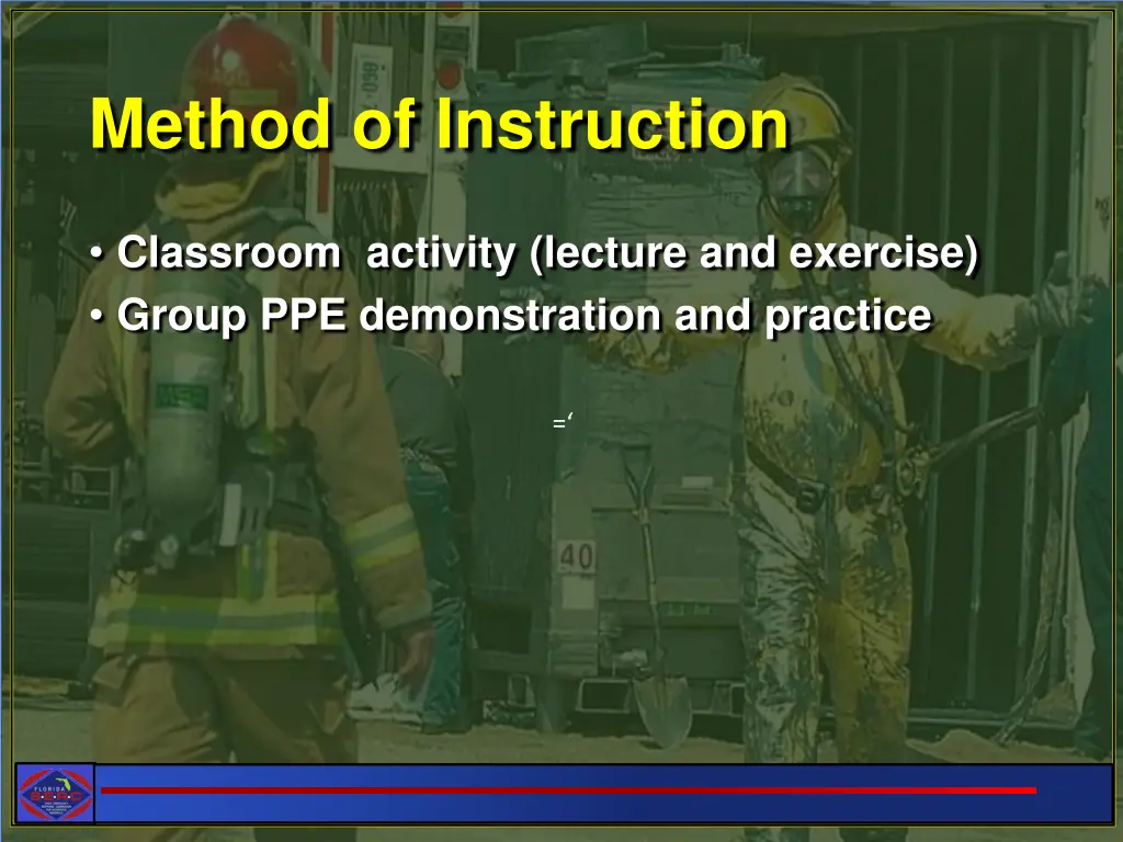 method of instruction