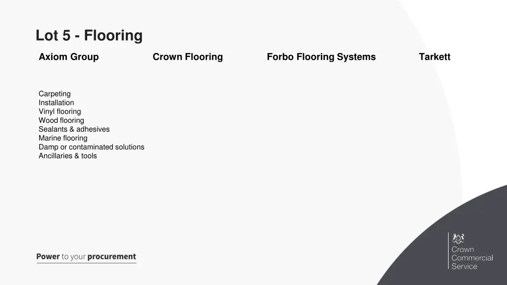 lot 5 flooring