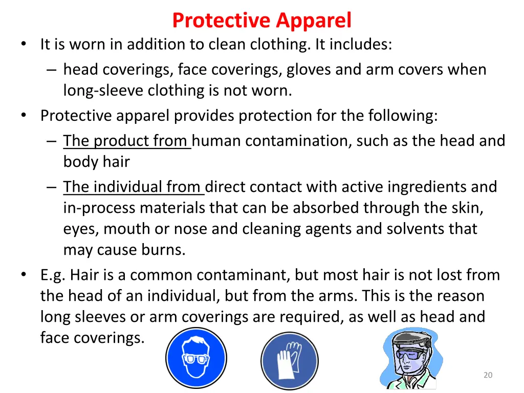 protective apparel