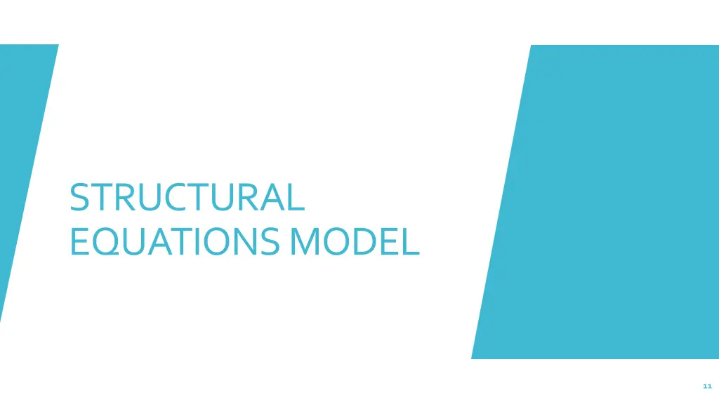 structural equations model