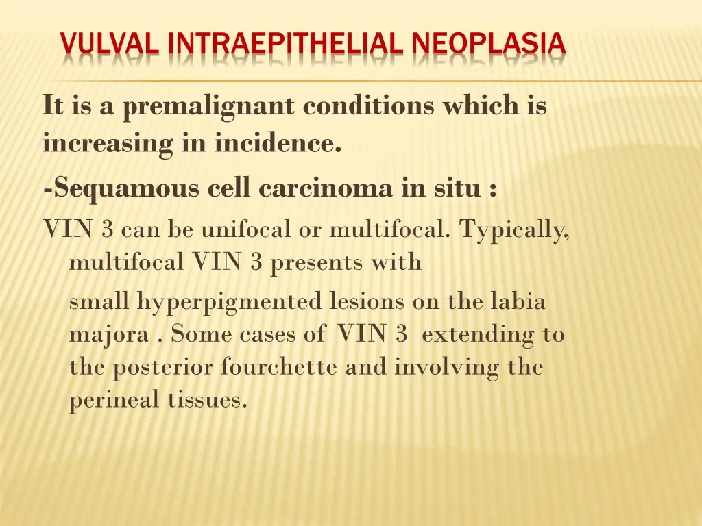 vulval intraepithelial neoplasia