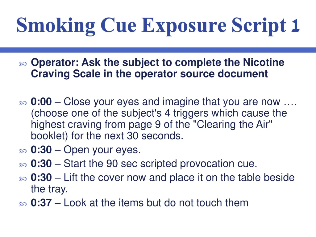 smoking cue exposure script 1