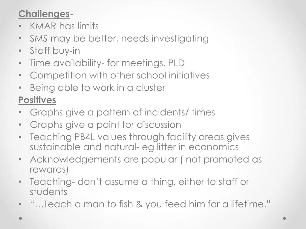 challenges kmar has limits sms may be better