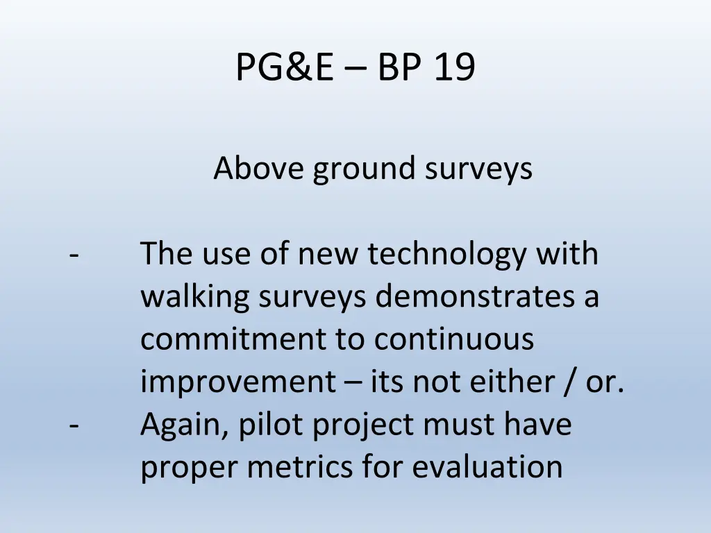 pg e bp 19