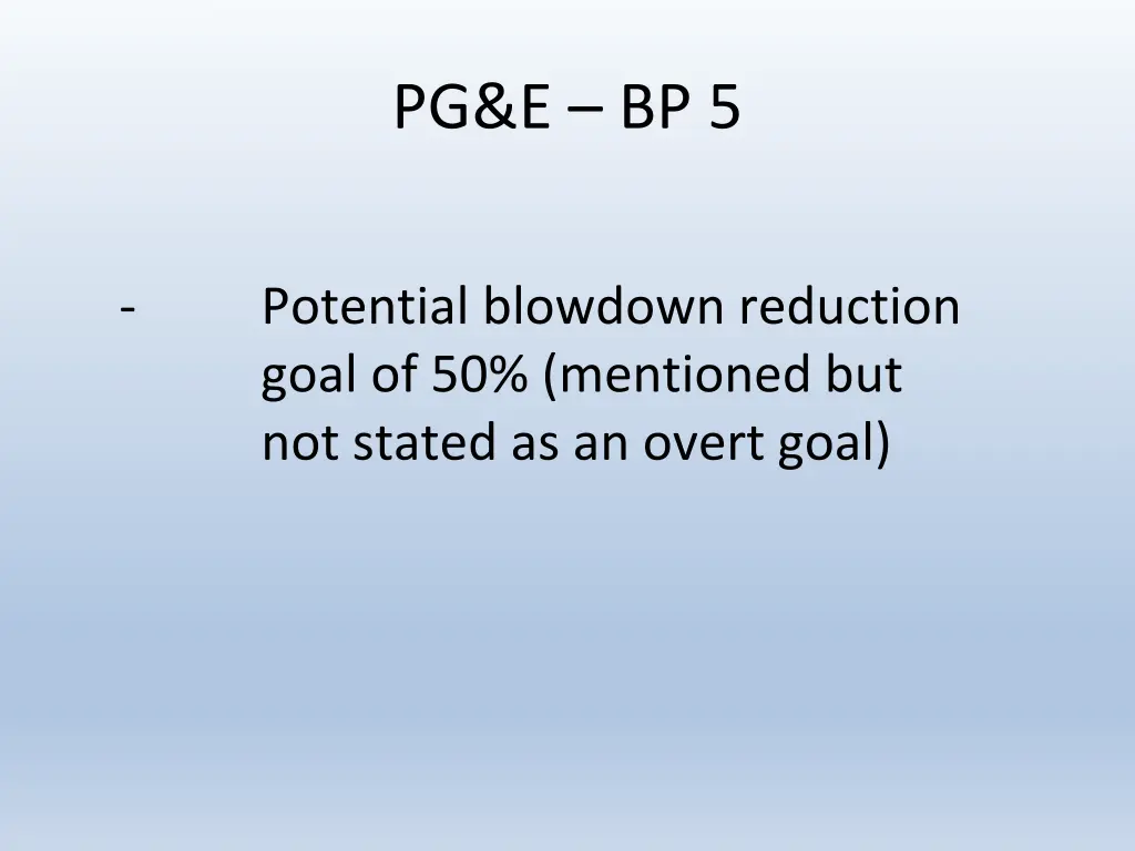 pg e bp 5