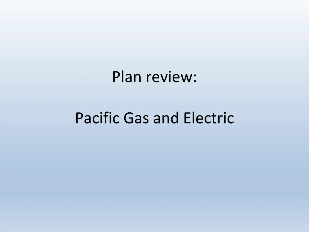 plan review 1