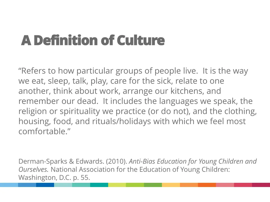 a definition of culture a definition of culture