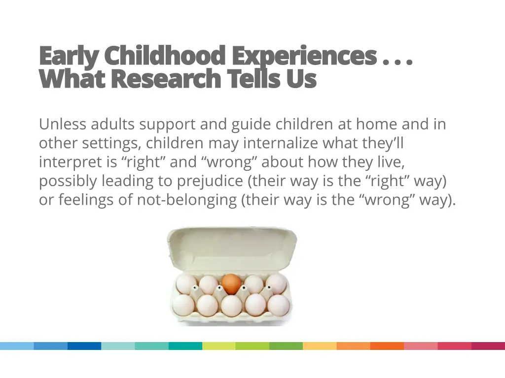 early childhood experiences early childhood