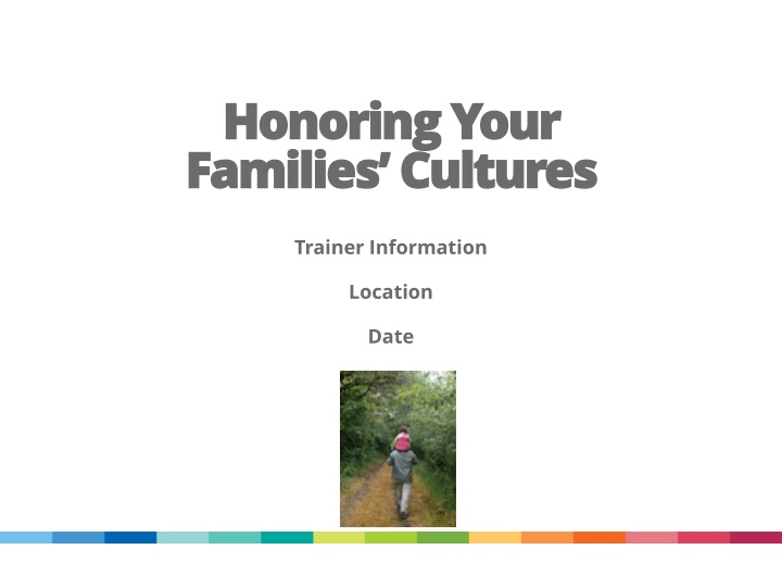 honoring your honoring your families cultures