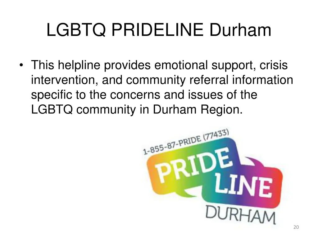 lgbtq prideline durham