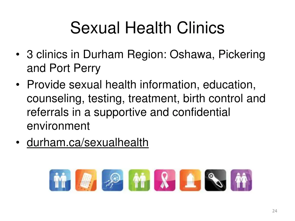 sexual health clinics