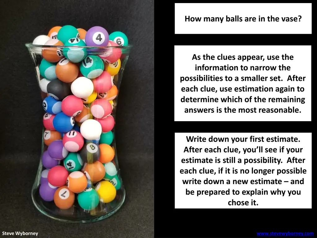 how many balls are in the vase 2
