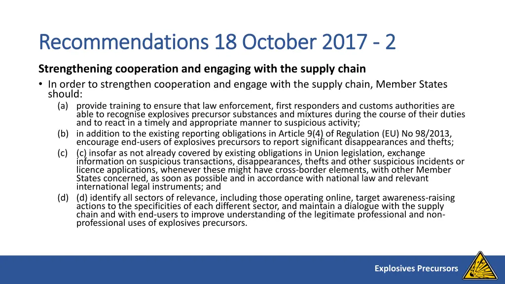 recommendations 18 october 2017 recommendations 1
