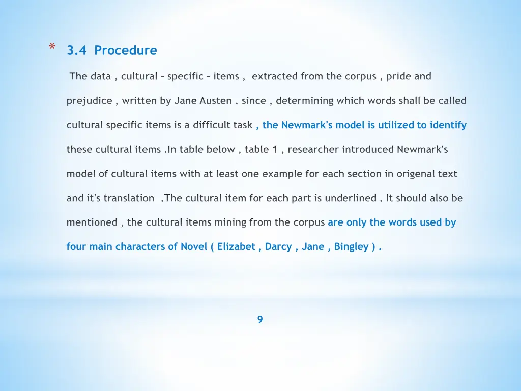 3 4 procedure