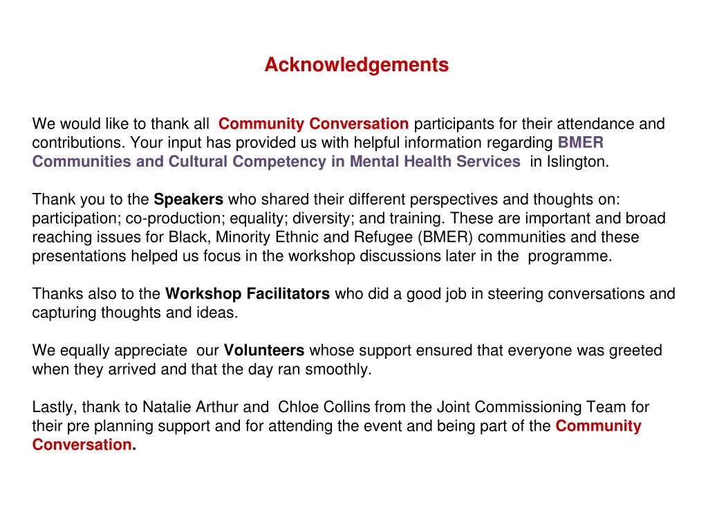 acknowledgements
