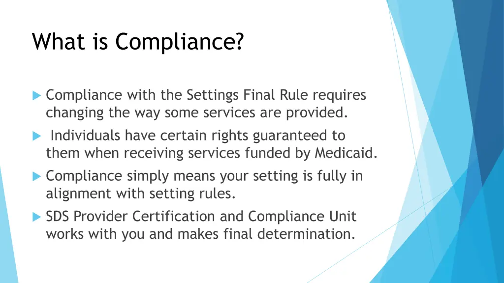 what is compliance
