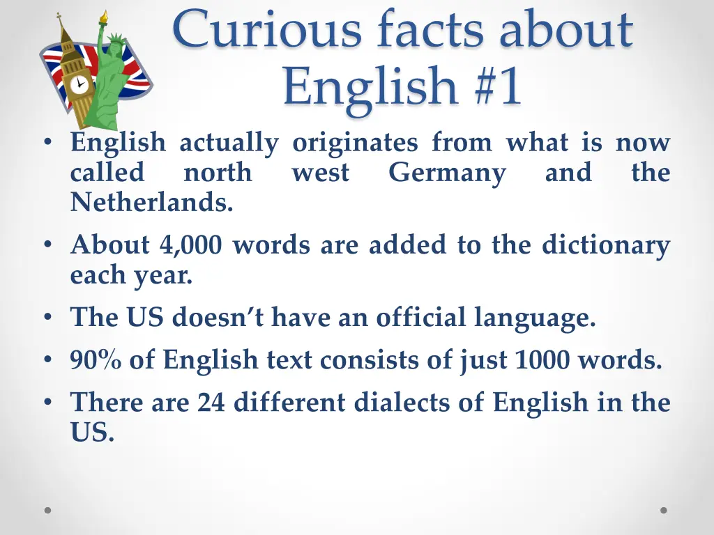 curious facts about english 1 english actually