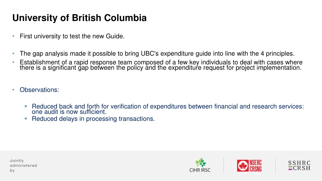 university of british columbia
