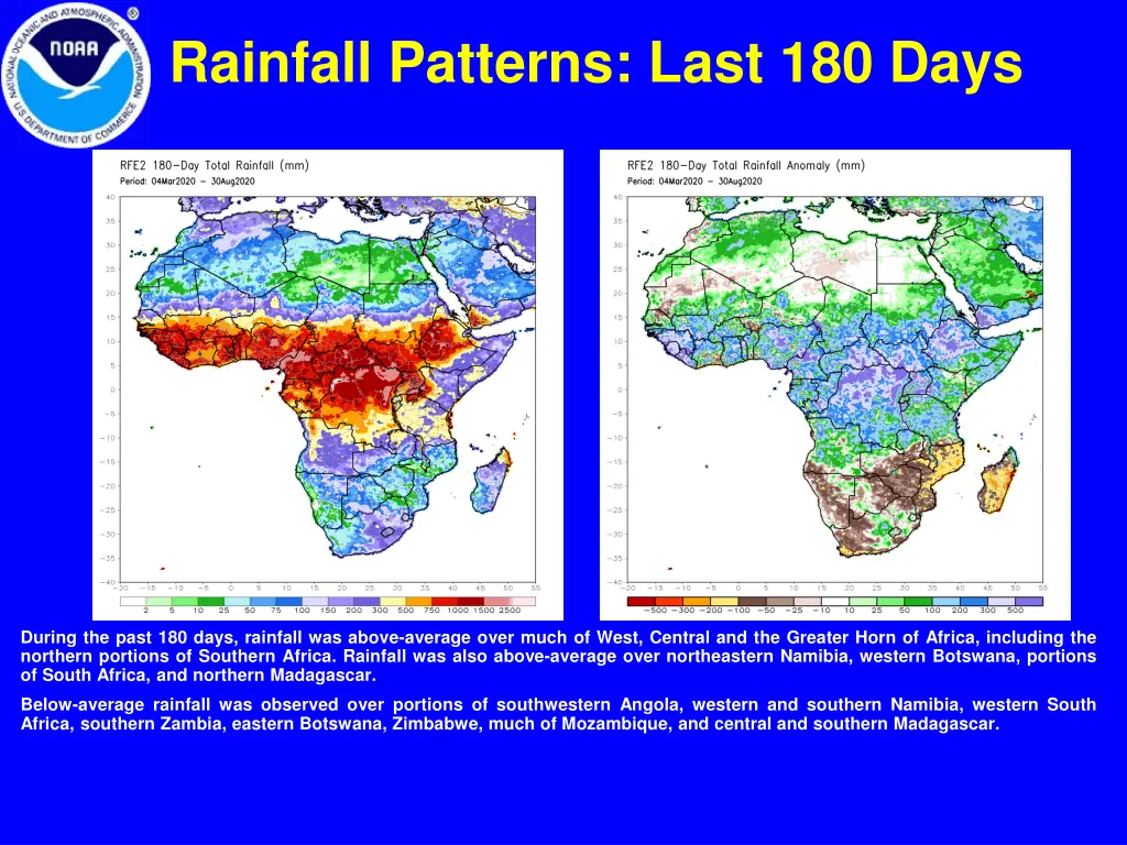 rainfall patterns last 180 days