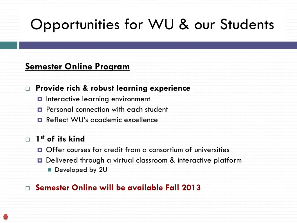 opportunities for wu our students 1