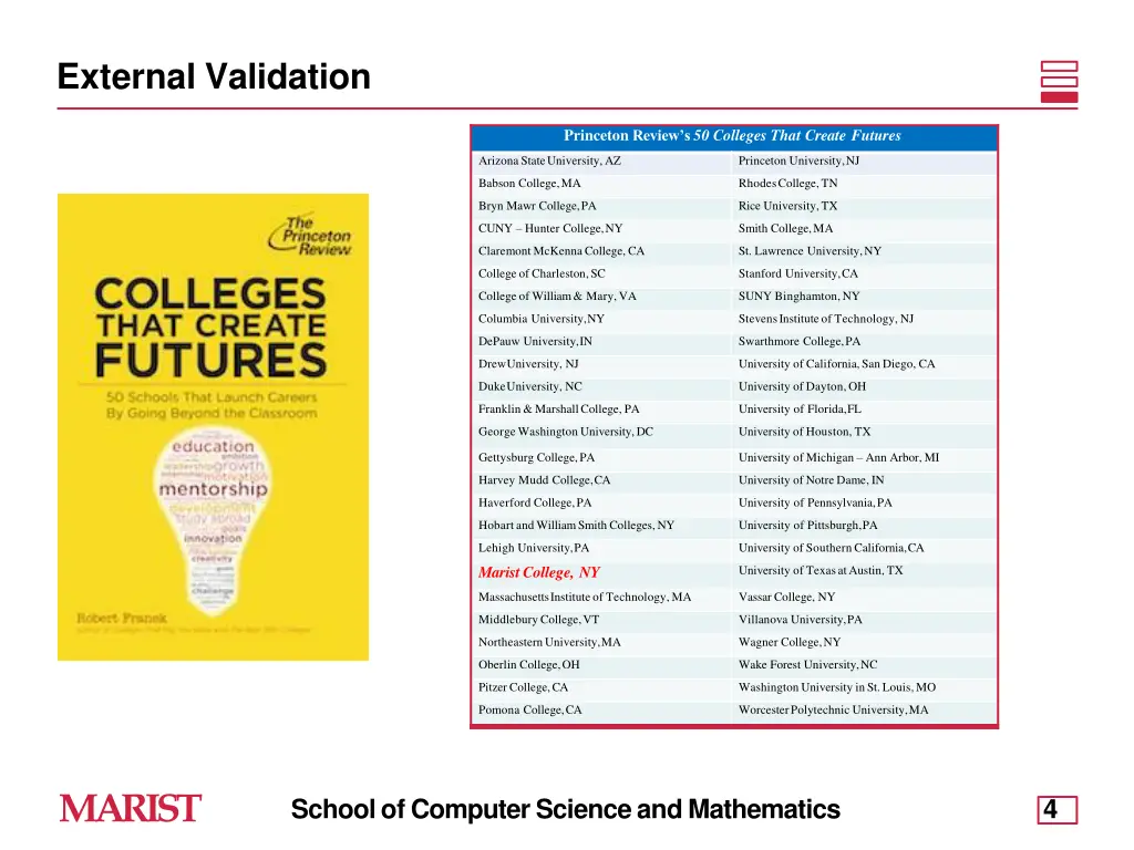 external validation 3