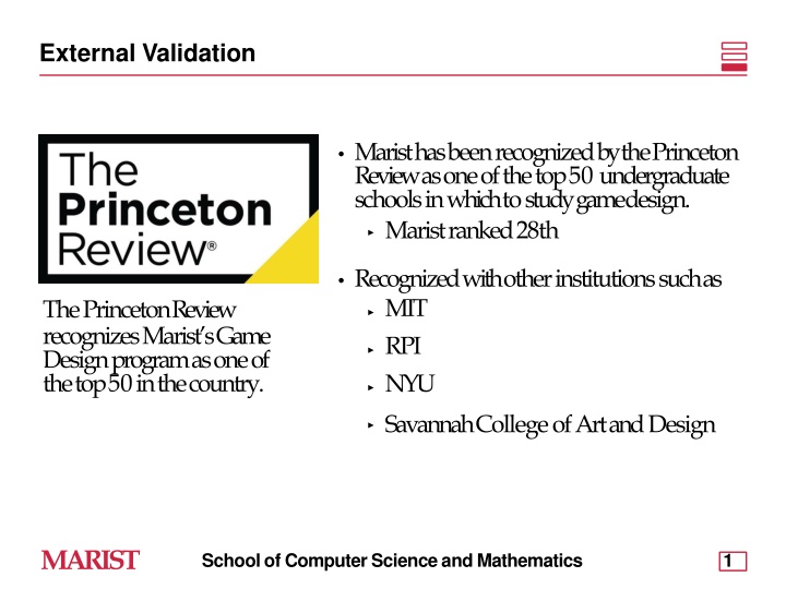 external validation