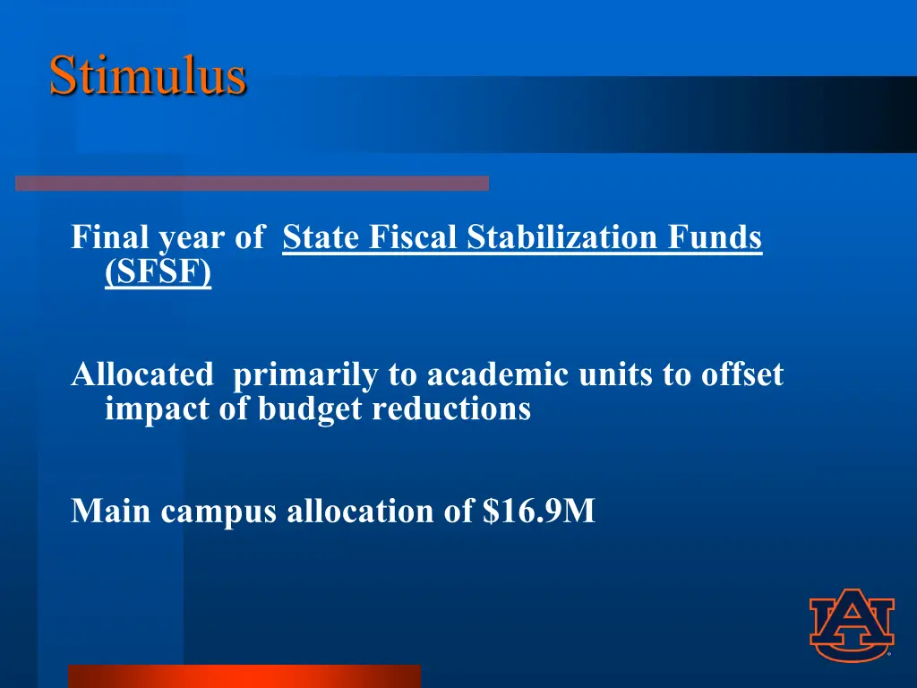 stimulus