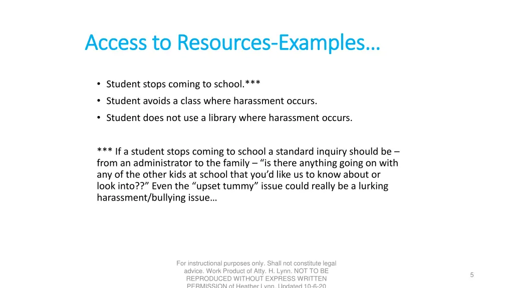 access to resources access to resources examples