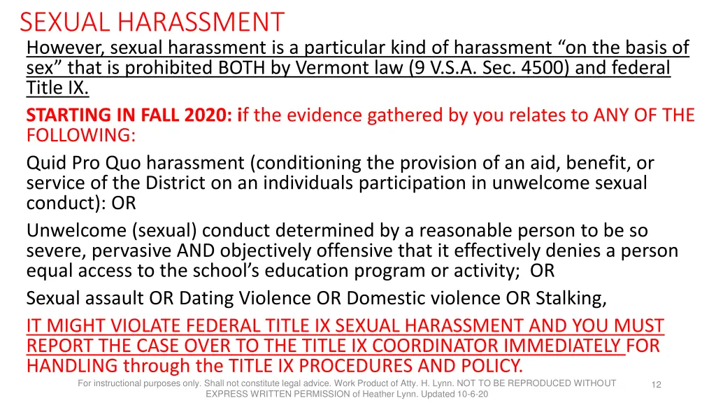 sexual harassment however sexual harassment
