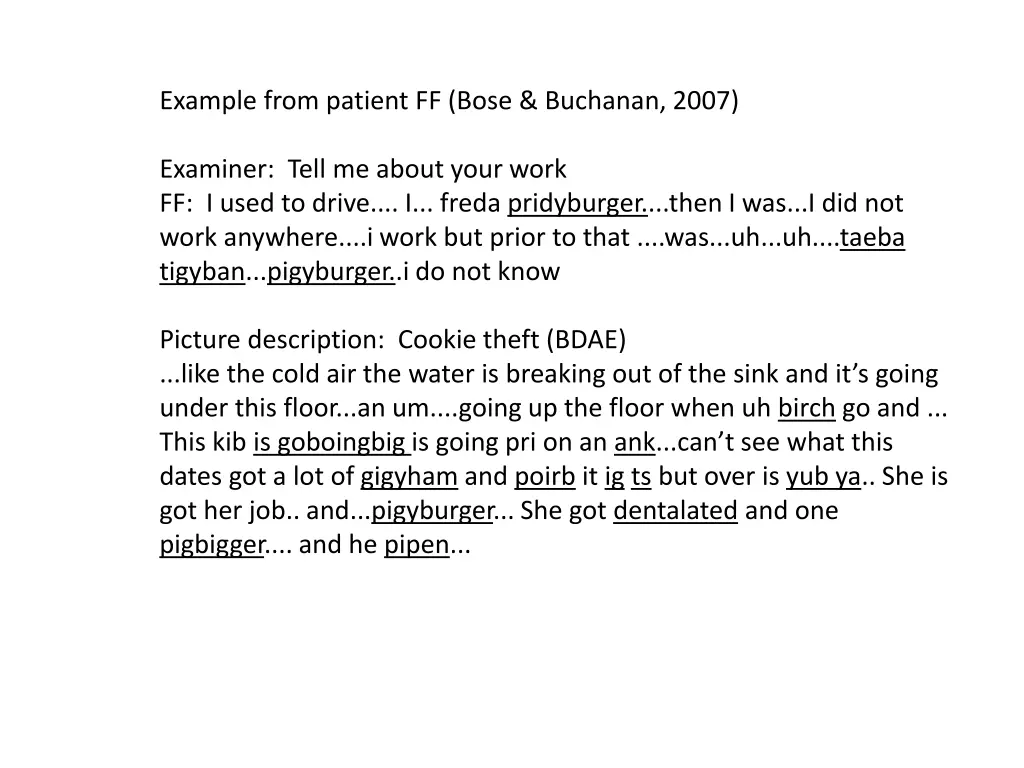 example from patient ff bose buchanan 2007