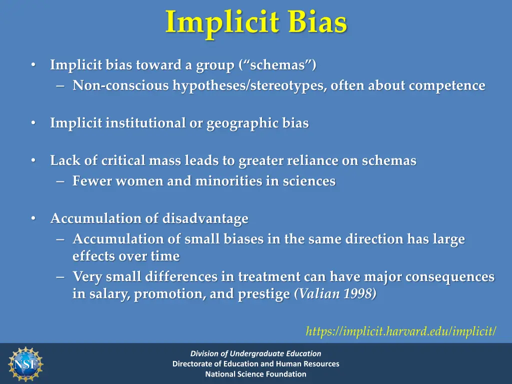 implicit bias